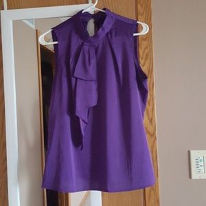 Beautiful purple sleevekess shirt